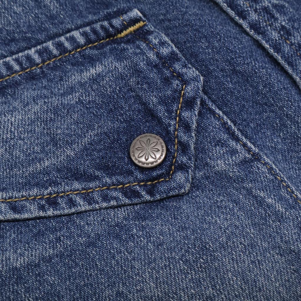 DENHAM 01-25-04-43-002 EASTERN SHIRT tops XL IndigoUsed