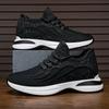 Fashion Fashion Mens Casual Platform Sneakes Lace-Up Trainers Breathable Vulcanized Shoes Light Leisure Walk Mesh Shoes Treking Footwear