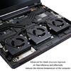 Laptop CPU Cooling Fan 12V 0.65A 4Pin 4wire Coolers Fan for 16L1 16L2 GT62 GT62VR GT62VR 6RD Coolers