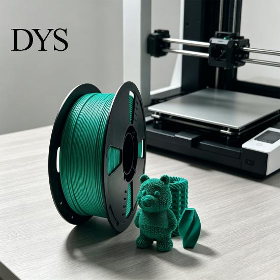 3D Printer Consumables Silk PLA Filament, 1.75mm 1kg Spool Filament for High Toughness Speed Printing, Strong Most FDM Printers Printing