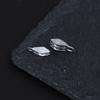12Pcs Simulation Single/Double-Disc Diamond-Shaped Pulley 11X4Mm Alloy Rhombus Grooved Sheave Parts For Model Ship Decoration