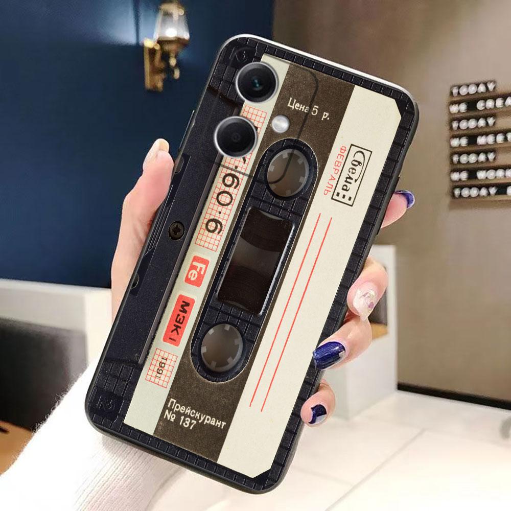 

Magnetic Radio Tape Cassette Phone Case For Redmi Note 13 12 12S 11 11T 11S 10 9T 9S 9 8 8T 7 6 Pro 5G 4G Case Funda Coque Shell NOTE 11 4G(11S)