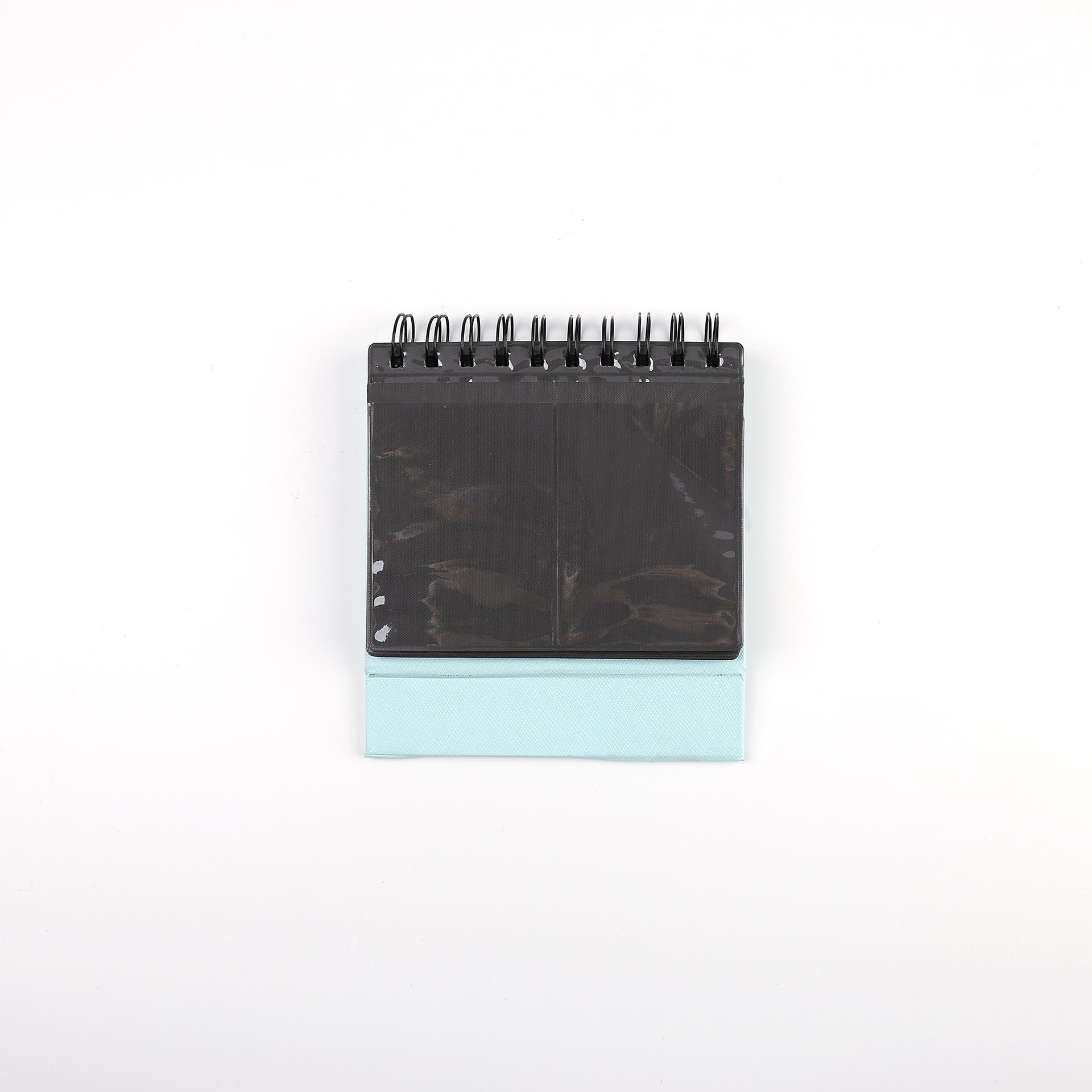 1Pc 68Pockets 3 Inches Photo Album Desk Calendar Album
