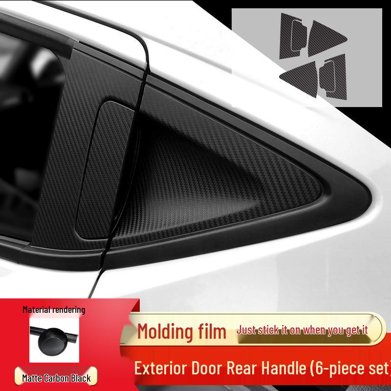 

Honda XRV Vezel Интерьер Декор из углеродного волокна: Наклейки на центральную консоль, рычаг переключения передач, ручки задних дверей