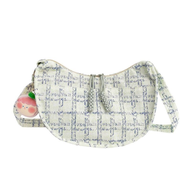 Women's bag new shoulder bag fashionable sweet messenger bag dumpling bag