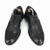 Lloyd Germany Heavy Leather Straight Tip 26.0 Black Dress Shoes Business(USED)