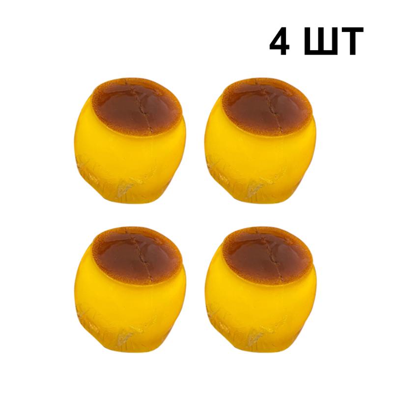 Crispy Caramel Pudding Extrusion Toy Asmr Sensory Decompression Manual Pressure Ball Anxiety Relief Gift Building Block Filling