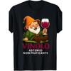 Humorous T-Shirt Featuring The Seven Dwarfs And Wine Themes