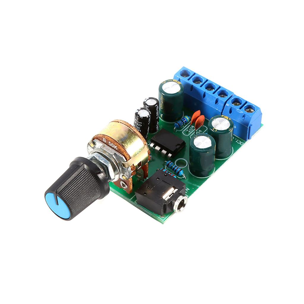 DC1.8 12V TDA2822M Amplifier 2 Channels Stereo 3.5mm AUX Audio Amp Board Module
