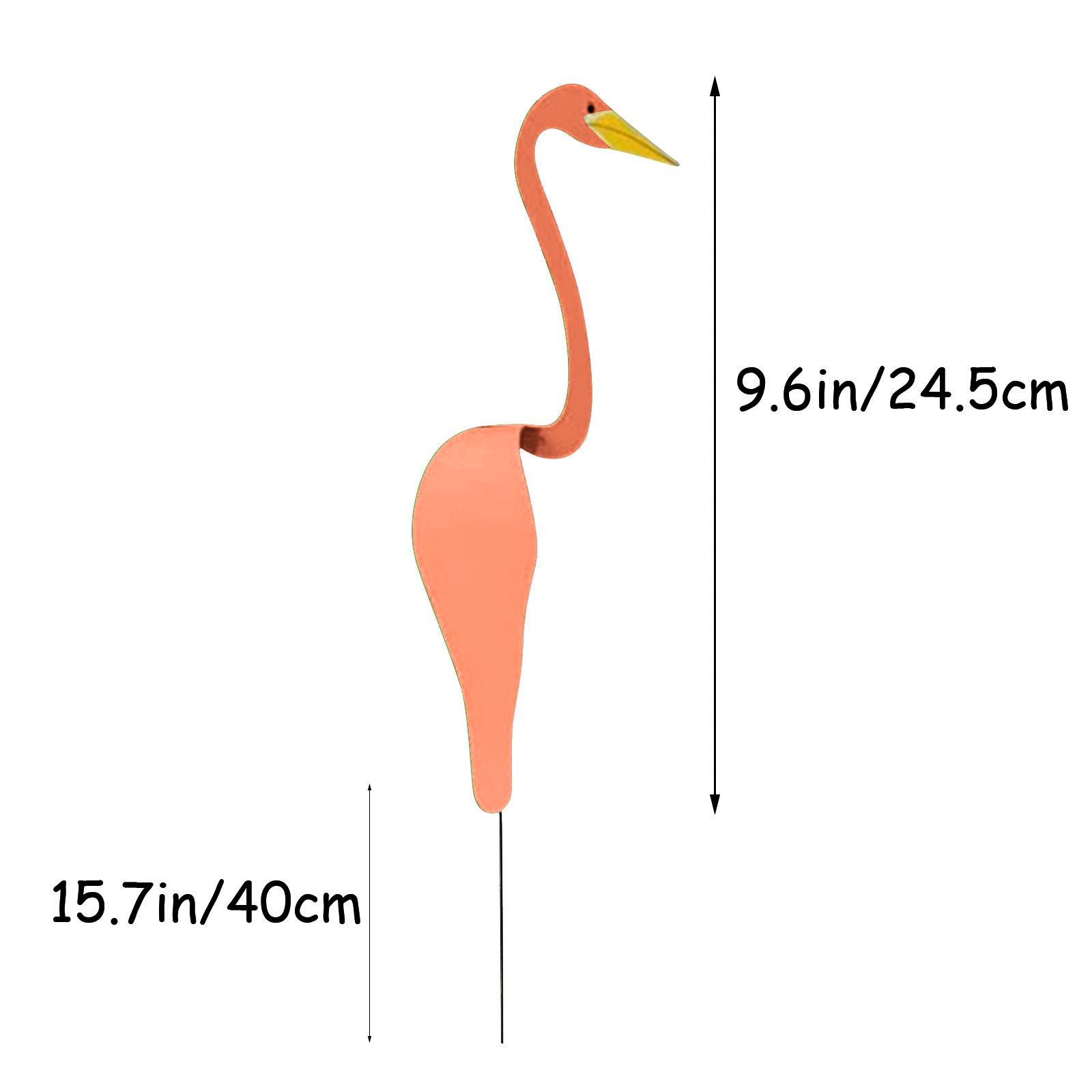 

Bird A Whimsical And Bird That Spins With The Slight Garden 40CM/20CM розовый