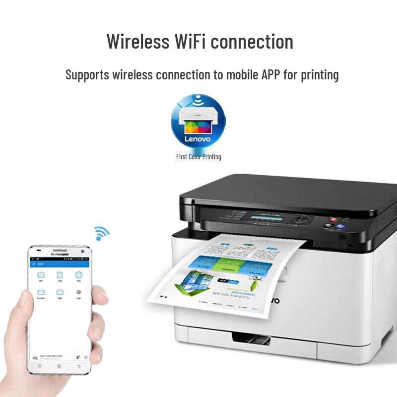 Lenovo CM7120W A4 Color 3-in-1 Multifunction Printer CN Plug (adapter Included)