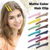 10PCS Simple Plastic Duckbill Hair Clips Crease-Free Strong Grip Broken Hair Clip Non-Slip Hair Clip for Bangs Girl