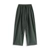 Retro Solid Color Suit Pants Men's Korean Version Loose Drape Floor Trousers Casual Straight Wide Legs