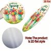 Spring Flower Jar Round Metal Wall Art Aluminum Floral Sign Home Decor Graduation Gift