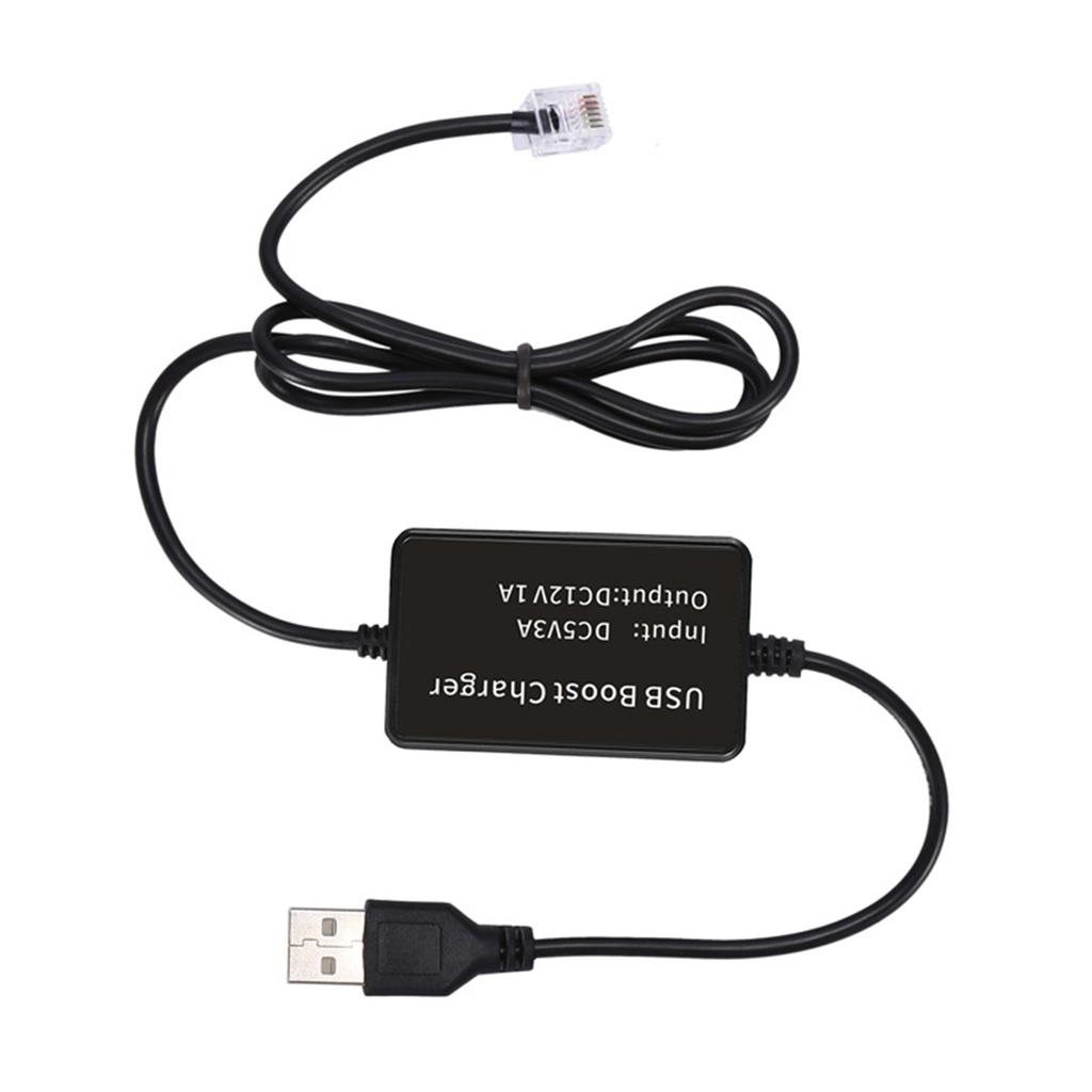 USB 5V Boost to 12V Step Up Cable Module Voltages Converters 2.1x5.5mm Connectors for Camera routers Table lamp