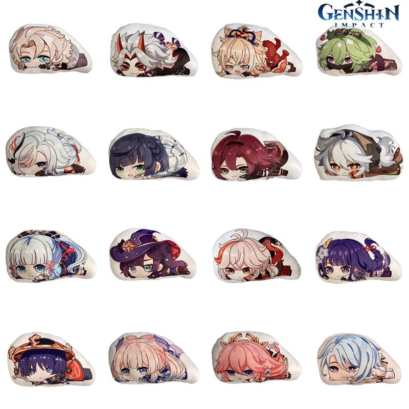 Kamizato Impact Genshin Ayaka Yae Miko Sleepy Plush Doll Cushion Pillow Gift