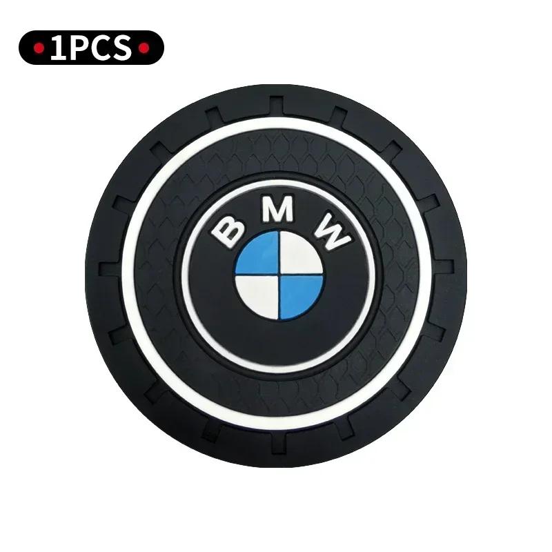 

For BMW Car Coaster Non Slip Pad Cup Holder Mat For BMW E36 E39 E46 E60 E90 E90 F01 F10 F30 G01 G20 G21 G30 G11 F15 X5 X3 Access