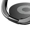 Phone Ring Holder Black Free Rotation Zinc Alloy Colorfast Widely Used Phone Grip for Tablet Digital Products