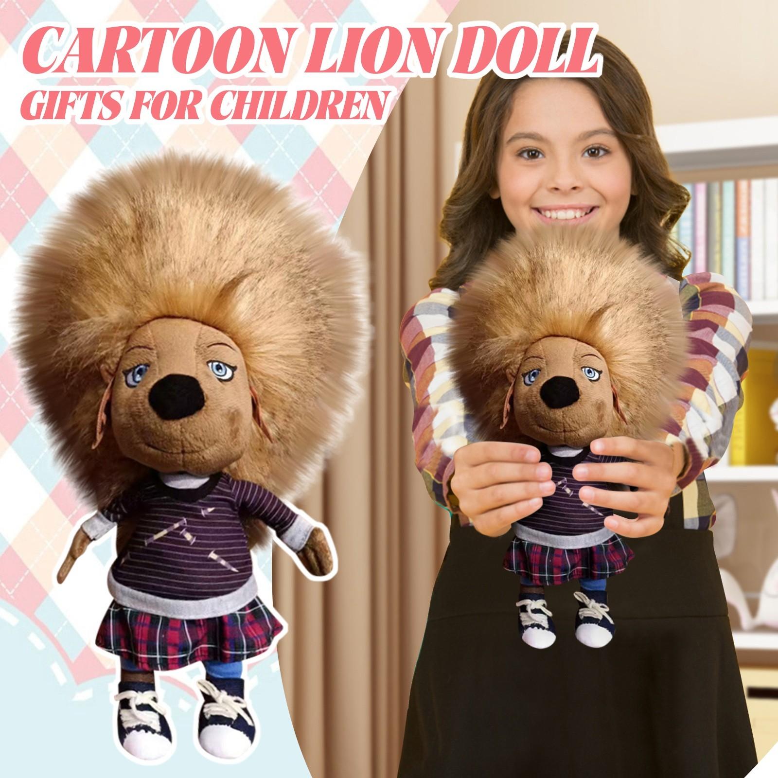 

Плюшевые куклы вокруг комикса, креативные декоративные подарочные украшения One Size коричневый