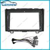 9 Inch Car Fascia Frame Adapter Canbus Box Decoder For Honda CRV CR-V 2007-2011 Android Radio Dash Fitting Panel Kit
