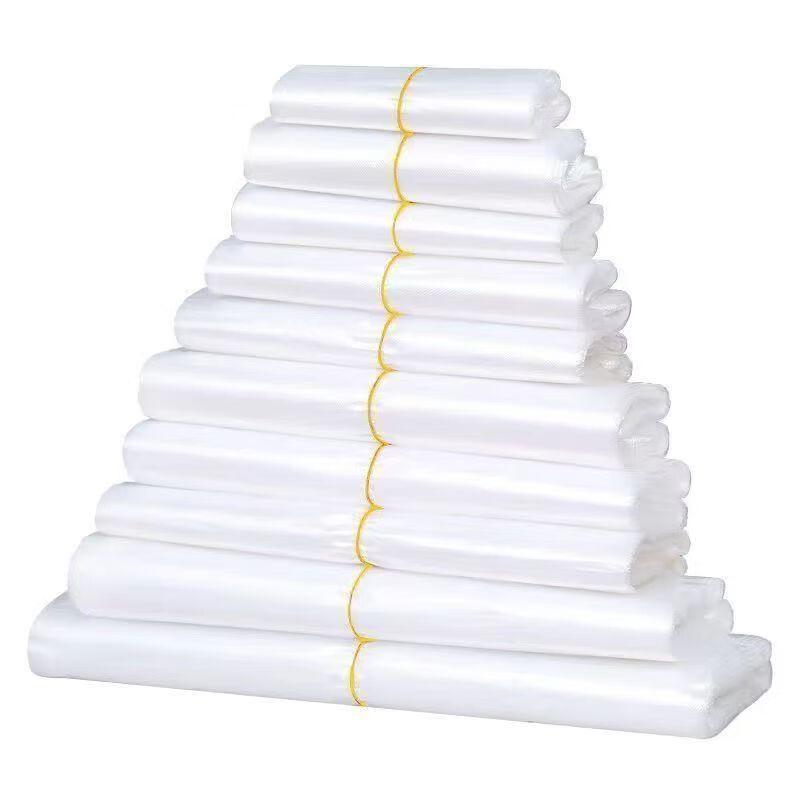 White Food Plastic Vest Bags