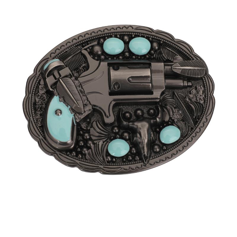 

Boucles de ceinture en alliage métallique pour hommes,accessoires de ceinture faits à la main, bricolage, Style Cowboy occidental Rock