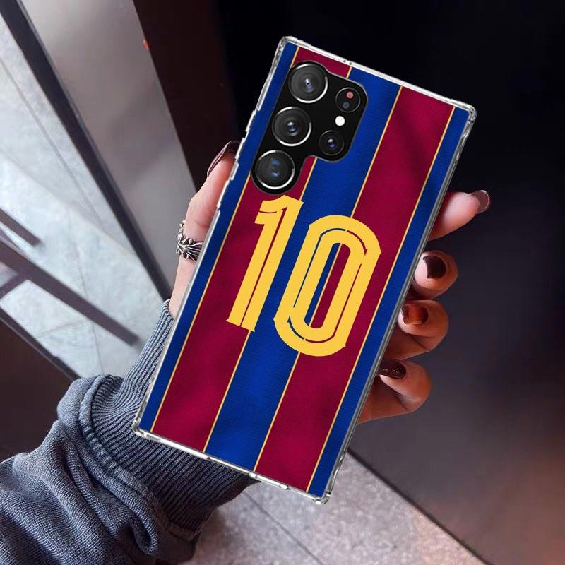 FootBall SuperStar Number C 7 10 Phone Case For Samsung Galaxy S23 S24 S25 Edge S26 Ultra S22 + S21 Plus S20 FE Cover Silicone P Samsung S25 Ultra
