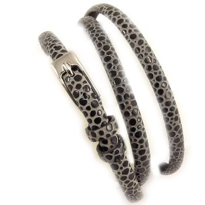 [K9355] - Mixed Bracelet 'Peaceful' Gray