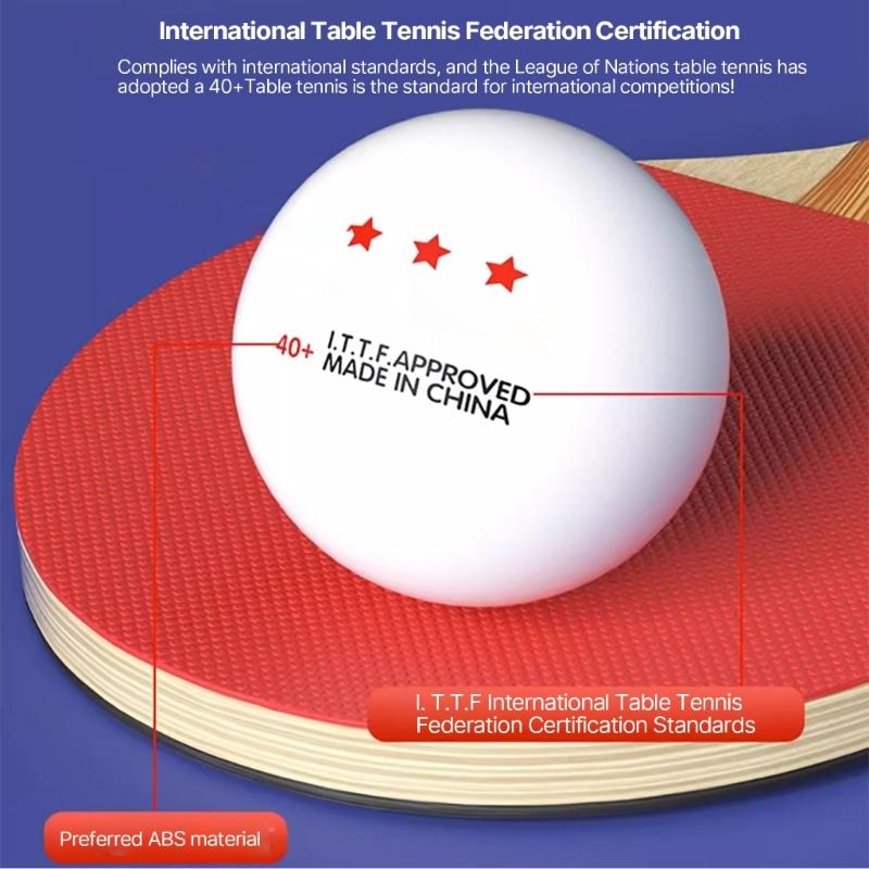 10 Pcs Durable PingPong Ball 3-Star Table Tennis Ball Standard Table Tennis Ball Outdoor Sports Accessories Durable