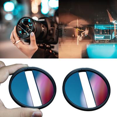 Split Diopter Filter Photography Filter Center Special Effect Split Diopter FX Filter