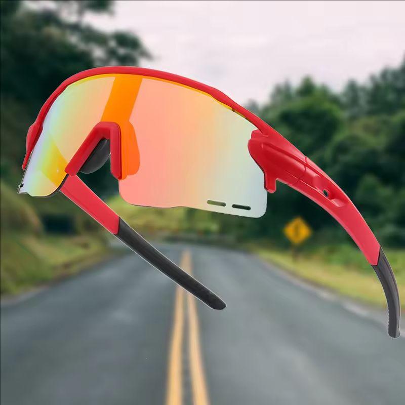 Outdoor Großer Rahmen Bunte Radsportbrille Sport Sonnenschutz Reise Foto Mode Sonnenbrille Neues Modell 835