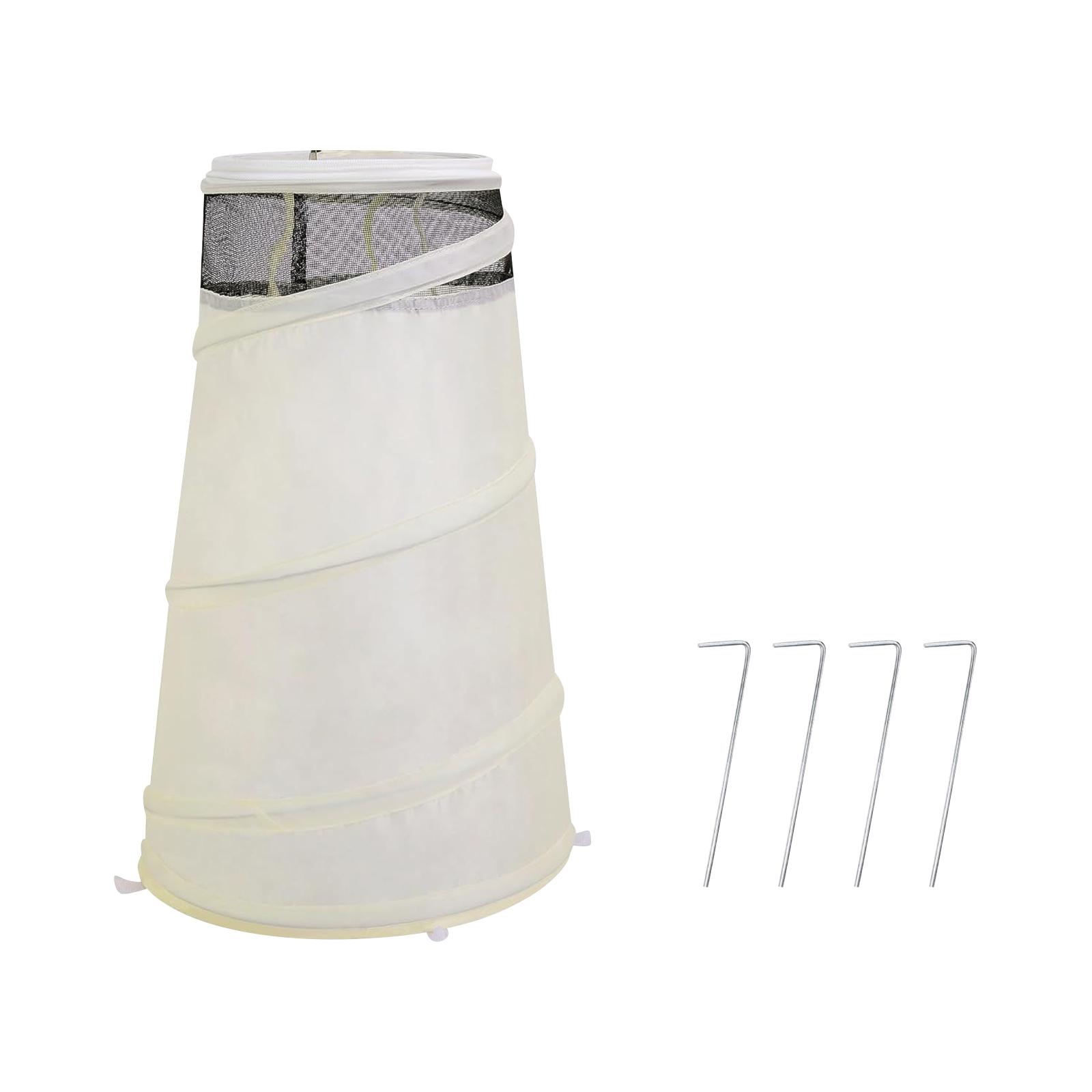 

20 13i X 9i Up Rose Cones For Winter , Winter Rose Collars Protective Cover, Roses Bush Cover For Protecting Against Frost Wind And Animals Eating One Size