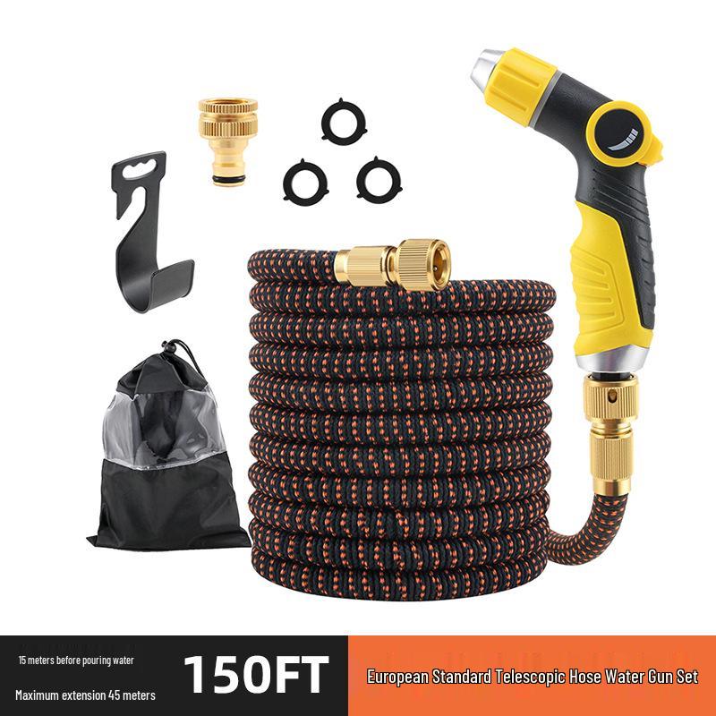 Midsummer Automatic Triple Telescopic Water Hose and Sprinkler for Garden, Agriculture, Household, and Car Washing