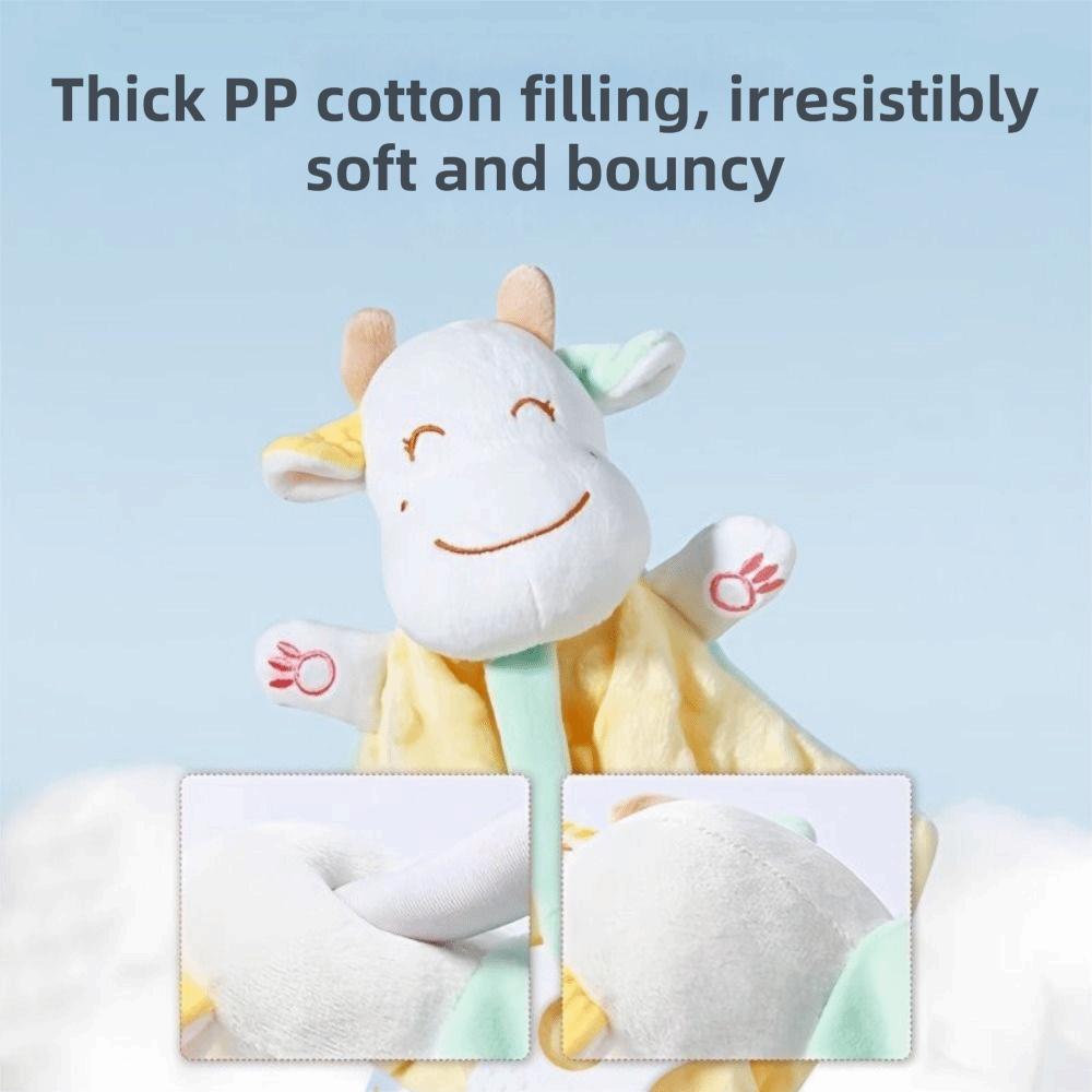 Soothe Appease Security Blanket Cute Comfort Plush Stuffed Animal Plush Sleeping Dolls  Infant Toys
