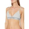 Calvin Klein Comfortable Minimalist Letter Bra Women underwear Gray QF7186-050