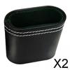 2x Professional Dice Cup Game Supplies Manual Entertainment Without Leather