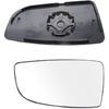 Rearview Mirror Glass BK31-17C718-AB, Driver Side Door Mirror Glass Lower Wing Mirror Glass, Compatible with Ford Transit 2014-2020 MK8 2015-2019 150
