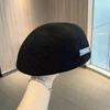 Women's British Style Woolen Newsboy Cap - Versatile Two-Wear Beret for Spring and Autumn, Large Fit, Enhances Small Face Appearance