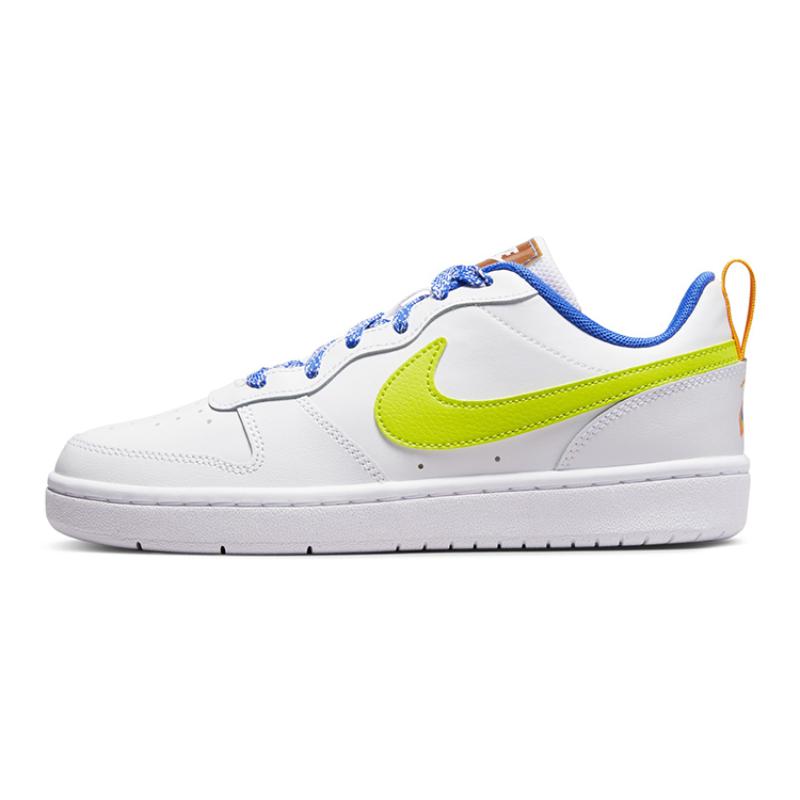 

Nike Court Borough Low 2 Low Top Skateboard Shoes White Green Sneakers DQ7770-100 35.5
