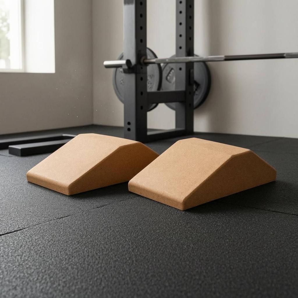 Cork Squat Sloped Block Support Angular