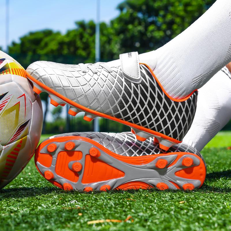 28-39 Chlapčenské futbalové kopačky s kolíkmi, gumová mäkká podrážka, detské profesionálne tréningové futbalové kopačky na umelú trávu pre dievčatá