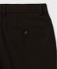 NONBLANK [Hyun Kim] Semi-Wide Fit Slacks_Dark Brown