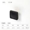 1PC Heart-shaped Leather Drawer Handle Cabinet Door Brass Handle Kitchen Cabinet Black Blue Pink Gray