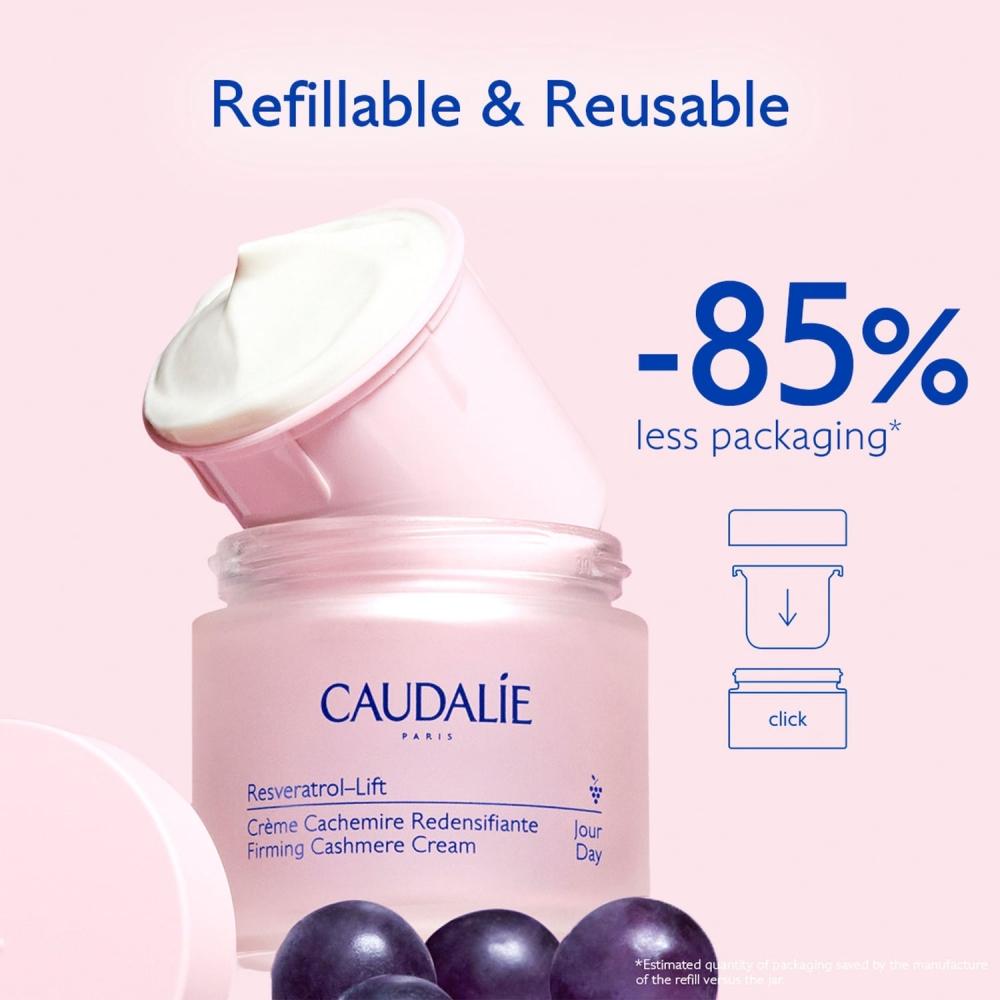 Caudalie Resveratrol Lift Straffende nachfüllbare Kaschmir-Feuchtigkeitscreme 47 ml