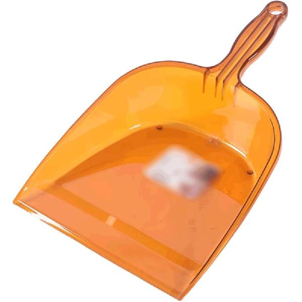 Compact Plastic Garbage Shovel Dustpan with Handle Household Transparent Thickened Handheld Dustpan Large Capacity Lightweight