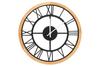 LEJA Wall Clock 37cm Wooden OAK Premium