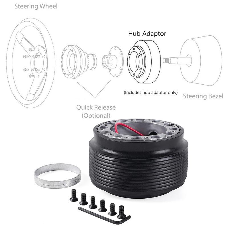 Car modification R-2 steering wheel base adapter suitable for Mazda steering wheel connector supplies