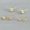 Exquisite Heart-shaped Love Earrings, Elegant and Versatile Accessories. Minimalist and Adorable Ear Studs.