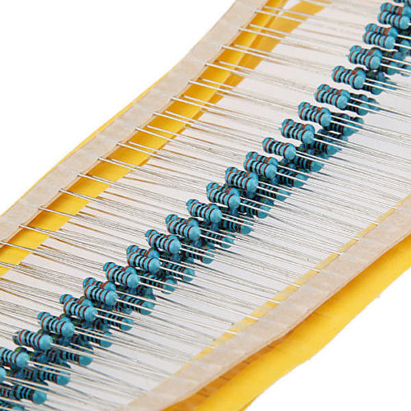 300x 30 Values Kinds 1% 1/4W Metal Film Resistor Assorted Kit 10PCS Each High Quality