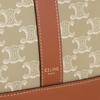 Celine Triomphe Monogram Canvas And Leather Bucket Bag Women Bags Beige Brown 191442FLC-02GR